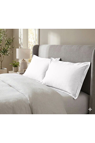 Sabia 100% Cotton 62 Thread Count (155 Tc) 50X75 cm Oxford Pillowcase Set