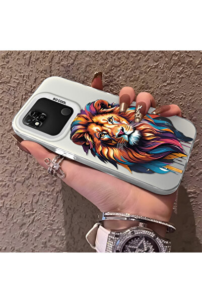 Hontinga حافظة هاتف Redmi 9C متوافقة مع حافة السيليكون الصلبة ومضادة للسقوط ب...