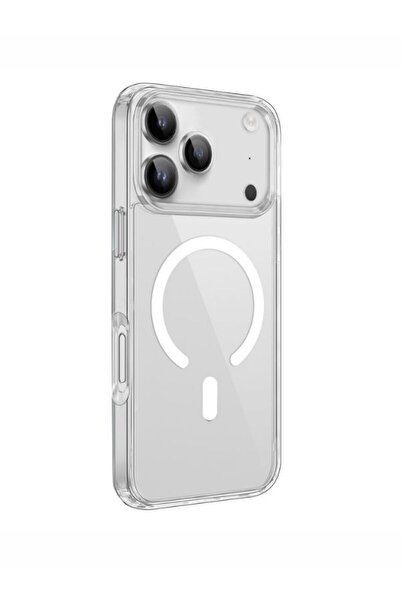 Massemr غطاء خلفي صلب متوافق مع MagSafe لهاتف iPhone 17 Pro Max، حافظة مغناطي...