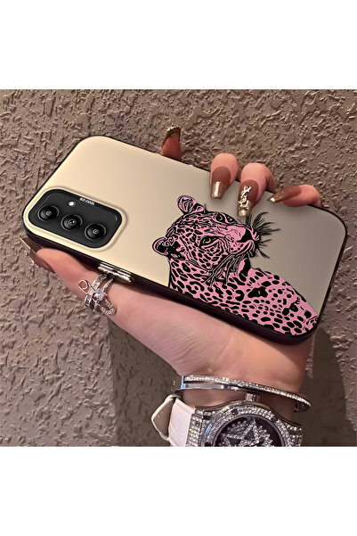 Hontinga حافظة هاتف سامسونج جالاكسي A14 4G متوافقة مع الحواف السيليكونية الصل...