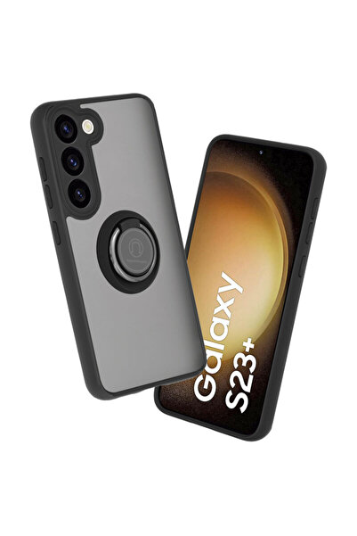 Techsuit Carcasă Glinth pentru Samsung Galaxy S23 Plus cu inel magnetic pentr...