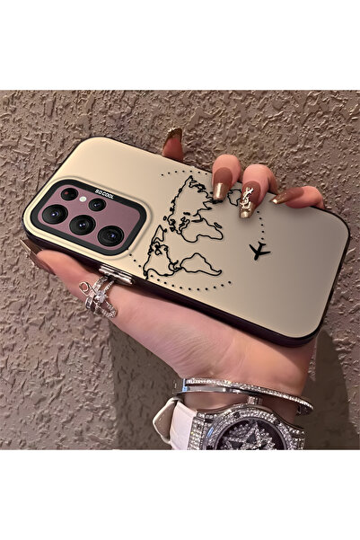 Hontinga حافظة هاتف سامسونج جالاكسي S22 الترا متوافقة مع حافة السيليكون الصلب...