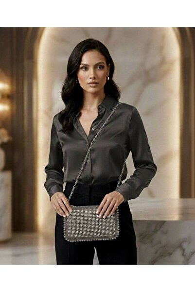 marinora Taşlı Mini Çapraz askılı çanta