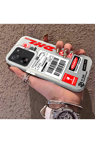 Hontinga حافظة هاتف Mi 13T Pro متوافقة مع حافة السيليكون الصلبة ومضادة للسقوط...