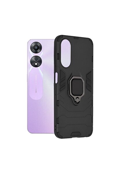 Techsuit Carcasă din silicon pentru Oppo A58 5G, neagră