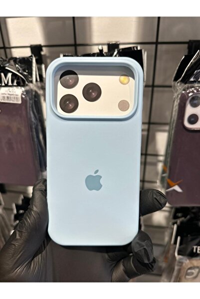 İphone 17 Pro Logolu silikon Kılıf Yükseltilmiş Kamera Korumalı Premium Model