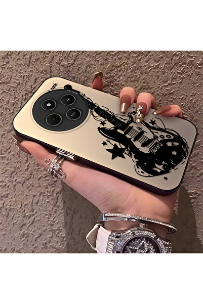 Hontinga حافظة هاتف ريدمي 14C 4G متوافقة مع شبكة الجيل الرابع، مصنوعة من السي...