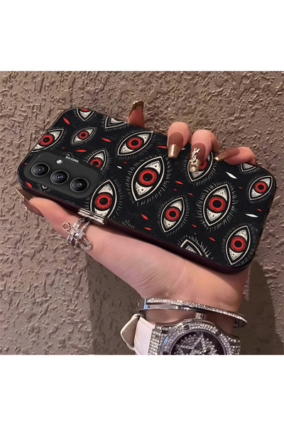 Hontinga حافظة هاتف سامسونج جالاكسي A34 متوافقة مع الحواف السيليكونية الصلبة ...