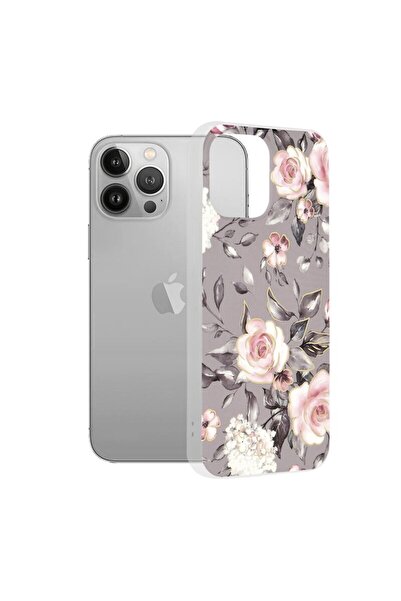 Techsuit iPhone 13 Pro Max Marble, Bloom of Ruth Gray