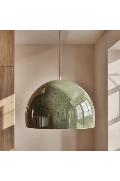 SEGOU Dome No.01 – Olive Green | El Yapımı Tasarım Sarkıt