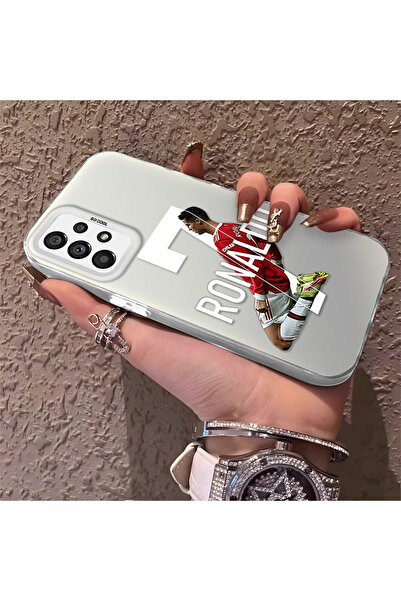 Hontinga حافظة هاتف سامسونج جالاكسي A73 متوافقة مع CR7 مصنوعة من السيليكون ال...