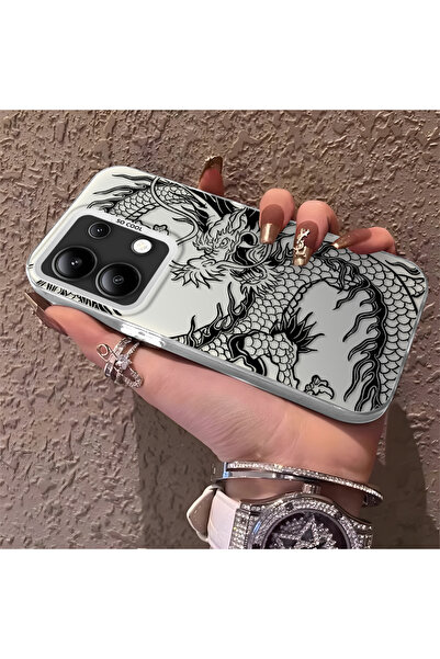 Hontinga حافظة هاتف ريدمي نوت 13 4G متوافقة مع السيليكون ذات الحواف الصلبة وا...