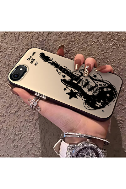 Hontinga iPhone 7 Compatible Silicone Edge Hard Back Anti-Fall Phone Case Cov...