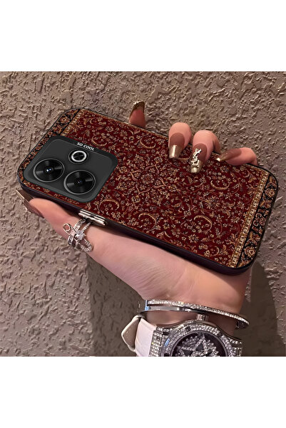 Hontinga حافظة هاتف Redmi 13X متوافقة مع حافة السيليكون الصلبة ومضادة للسقوط ...