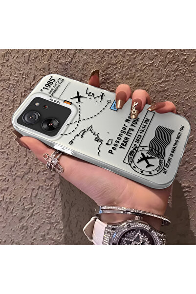 Hontinga حافظة هاتف Mi 13T متوافقة مع الحواف السيليكونية الصلبة والمضادة للسق...