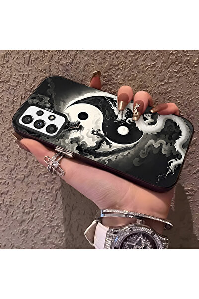 Hontinga حافظة هاتف سامسونج جالاكسي A73 متوافقة مع الحافة السيليكونية الصلبة ...