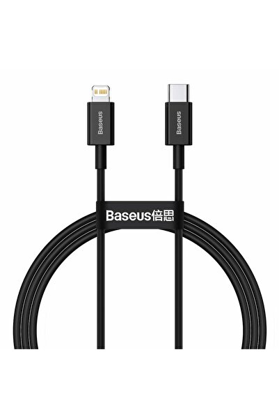 Baseus USB-C to Lightning Data Cable Baseus, 20W, 1m, Black