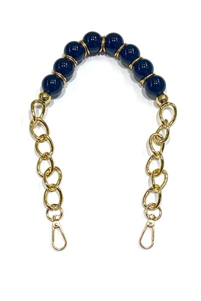 karantuhafiye Acrylic Beaded Bag Handle – Gold Chain – 45 cm – with Hook - 1 ...