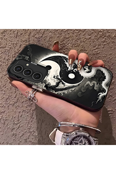 Hontinga حافظة هاتف سامسونج جالاكسي S24 بلس متوافقة مع حافة السيليكون الصلبة ...