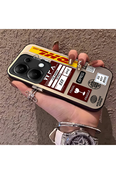 Hontinga حافظة هاتف Redmi Note 14S متوافقة مع السيليكون ذات الحواف الصلبة وال...