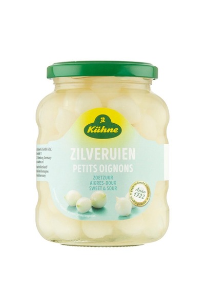 Kühne pickled silver onion 330g