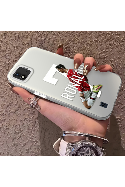 Hontinga حافظة هاتف Realme C11 2021 متوافقة مع CR7 مصنوعة من السيليكون الصلب ...