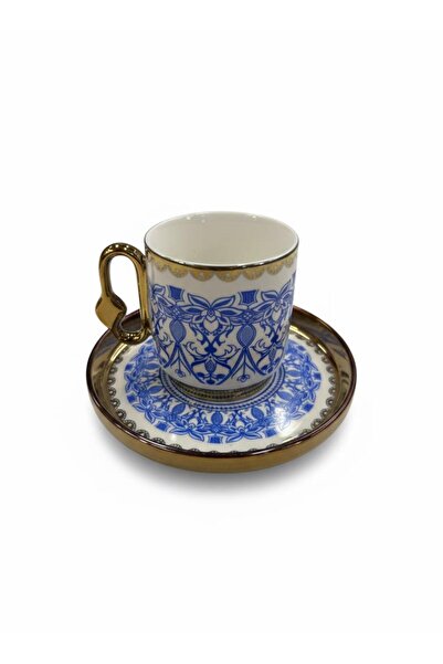 Altabi Porcelain Coffee Set for 2 People |   Special Design |   90 ml