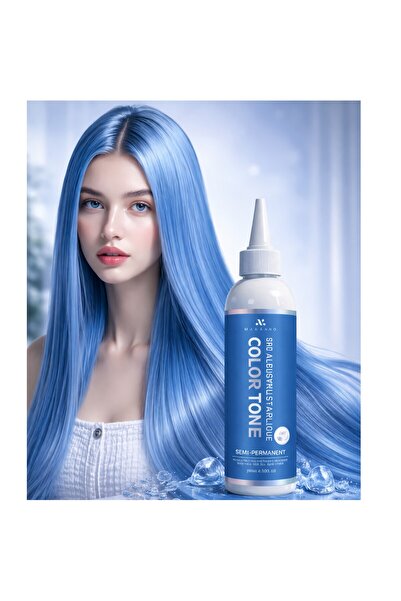 CEZI Professional Semi-Permanent Hair Dye – Intense Blue, 200 ml