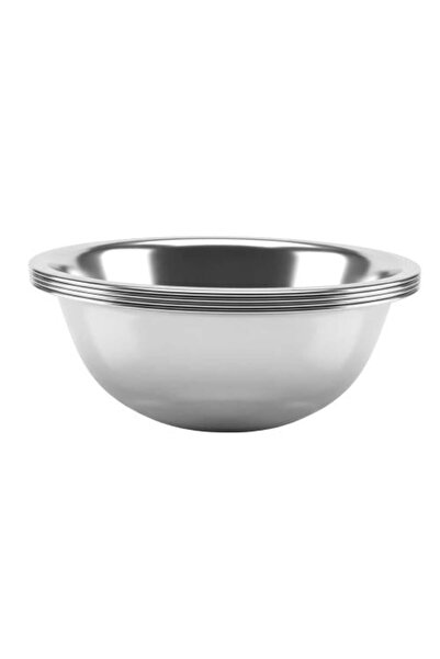 Generic Stainless Steel Bowl Set – 1 Set × 4 Pieces