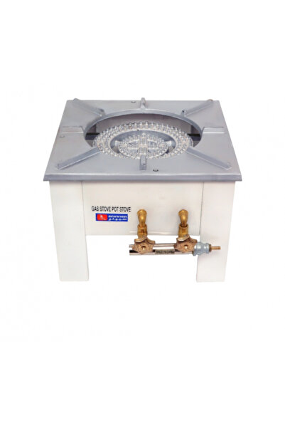 Generic Gas Stove 2 Small Knob White