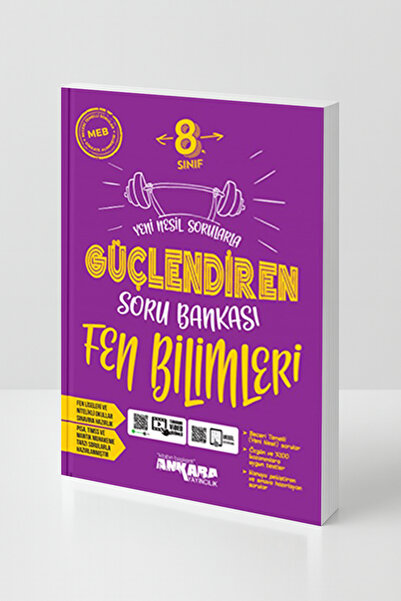 8. Sınıf Fen Bilimleri Soru Bankası Yeni Nesil Beceri Temelli LGS Hazırlık