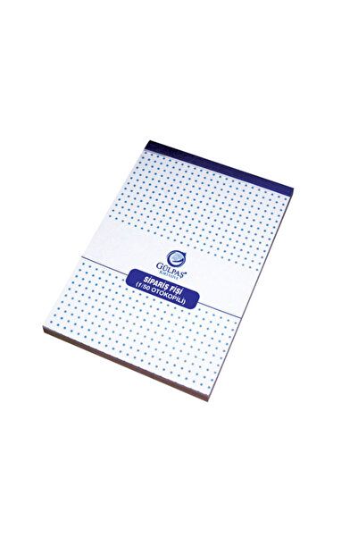 Gülpaş Order Receipt 12X16 1/50 685-12-Pkt