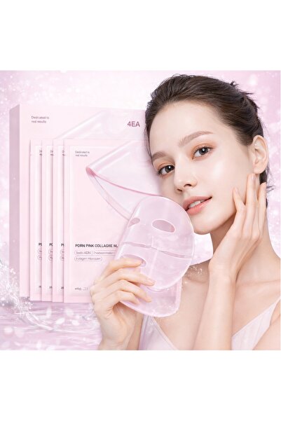 CEZI Set of 4 Jelly Face Masks PDRN & Pink Collagen – Intense Hydration, Anti...