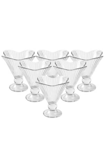 Generic Glass Dessert Cup Set – 1 Set × 6 Pieces