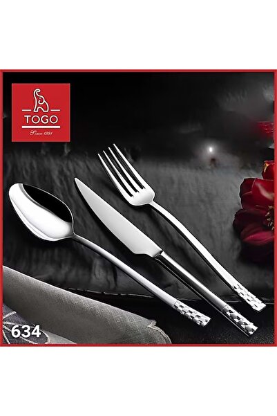 TOGO Diamond 72 Parça Çatal Kaşık Bıçak Takımı Paslanmaz Çelik