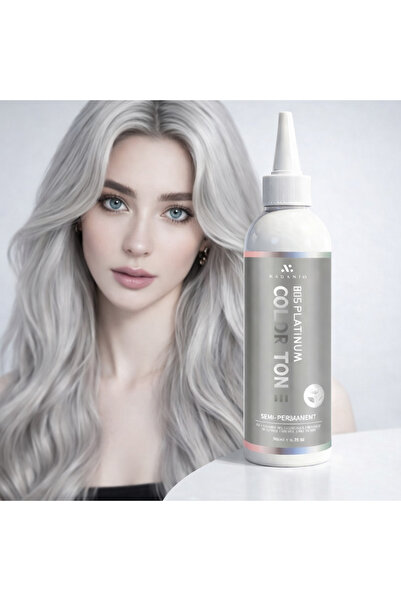 CEZI Professional Semi-Permanent Hair Dye – Intense Silver, 200 ml