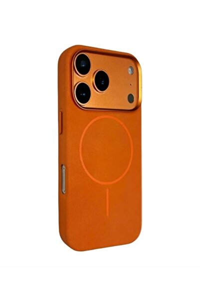 Massemr iPhone 17 Pro Max Onul Leather Magsafe Compatible Premium Magnetic Sh...