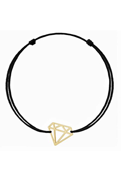 BIJUTERIA NEAGRA 14K GOLD Diamond Pendant Bracelet