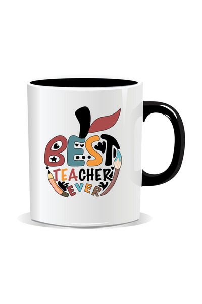 Mug Mania Cana personalizata pentru profesori, Best teacher ever