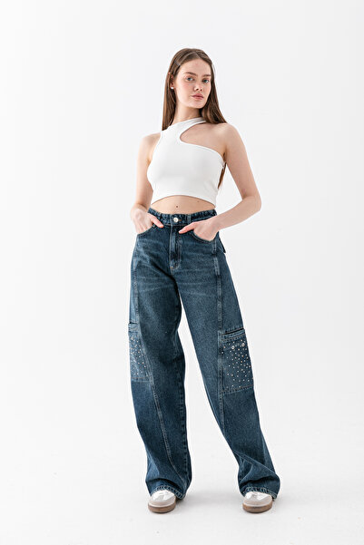 Pantastic Jeans Side Pockets with Stones