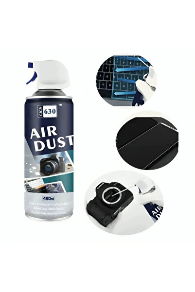 Generic Compressed Air Spray for Cleaning Electronics 450ml by GIGA (630)