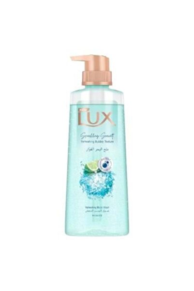 LUX غسول الجسم الجديد بملح البحر المتلألئ - 400 مل