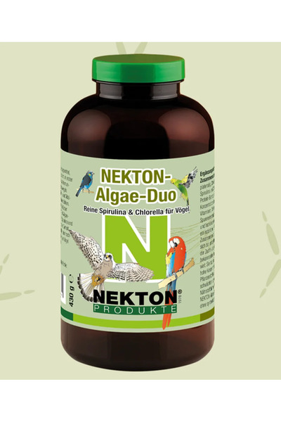 Nekton Algae Duo Kuşlar İçin Doğal Spirulina ve Chlorella Takviyesi 430 Gr