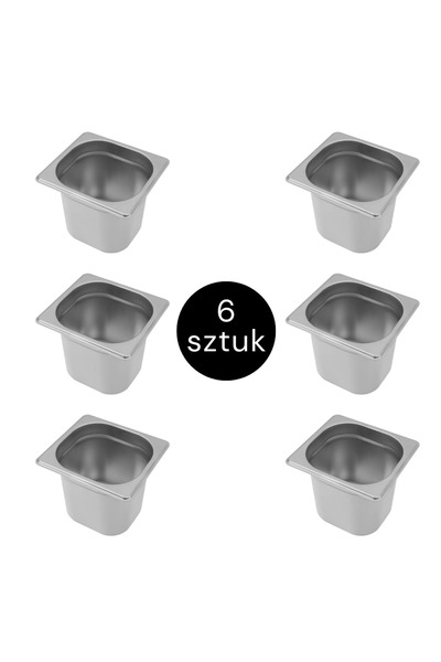 Other GN container Mega-M 1/6 176x162x150 (set of 6) N