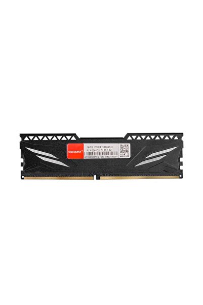 WCHUDISK 16 GB DDR4 3200 Mhz PC4-25600U CL22 1.35V Soğutuculu Masaüstü Ram