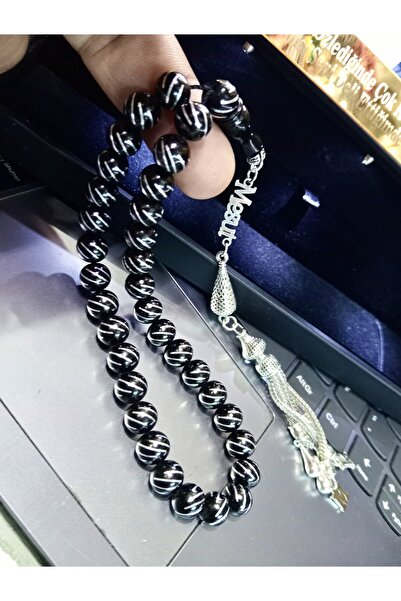 kral hediyelik Gümüş işlemeli erzurum Oltu taşi gümüş isimli gümüş püskul har...