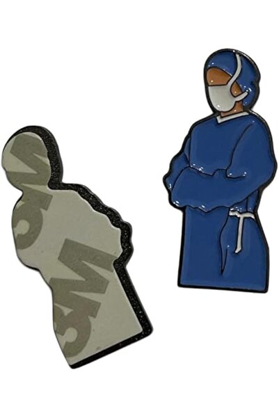 golden pineapple Mobile Sticker with Doctor Design