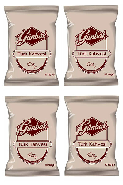 Günbak Turkish Coffee 100 Gr X 4 Pieces