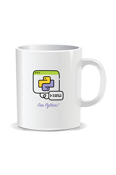 Mug Mania Personalized mug with messages for programmers, Python Fan