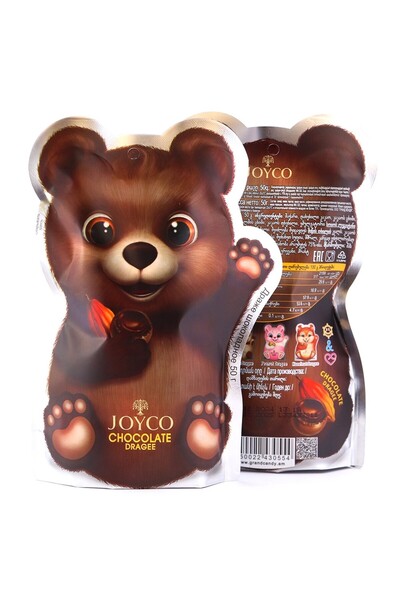 Joyco Bear chocolate dragees 50g